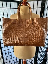 LIEBESKIND große Tasche Leder caramel  Shopper verkleinerbar NEU!!! NP 279,99 €