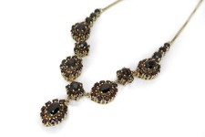 Collier Granat insg ca. 3,0