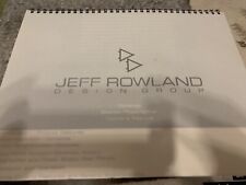 Jeff Rowland Synergy Bedienungsanleitung. Selten.