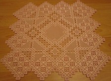 Hardanger tischsdeckchen - hardanger,