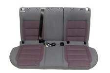 VW Golf 5 V Sitz Sitze hinten Rückbank Rücksitzbank rot anthrazit Lehne
