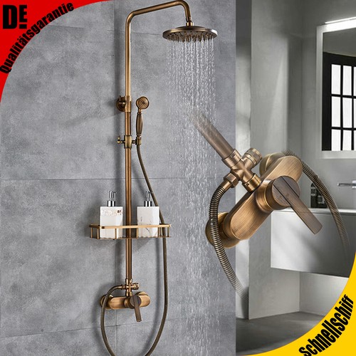 Antik retro armatur duschset - armatur,