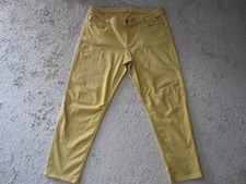 MAC  Carrie Pipe, Damenjeans, gelb, Gr. 46