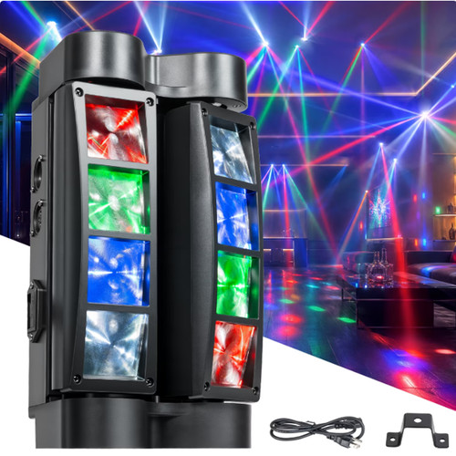 Spider bühnenlicht led rgbw - bühnenlicht,