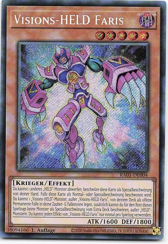 Visions held faris - -, yu-gi-oh