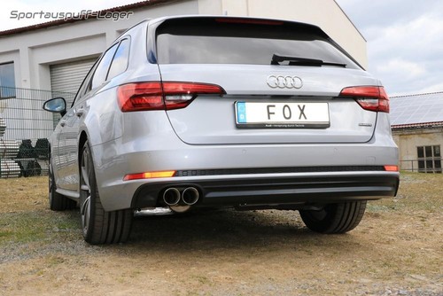 Fox edelstahl sportauspuff - fox,