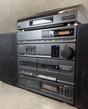 Samsung SCM-7550 - Stereo-Anlage mit CD-Player & Kassettendeck + Plattenspieler