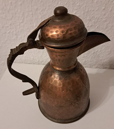 Kupferkanne mit deckel - kupferkanne,