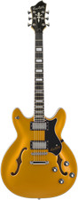  HAGSTROM Viking, Justin York, Taylor York, Gold Metallic, E-Gitarre