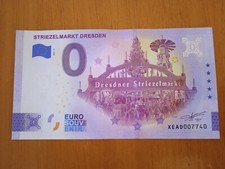 0 Euro Schein Striezelmarkt
