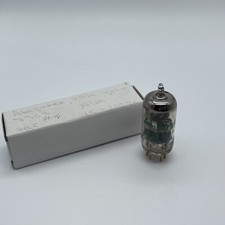 Amperex JAN 7308 = E188CC Gold Pins Audio Röhre Preamp Tube NOS Green Label