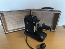Noris Trumpf Projektor Diaprojektor Vintage Lederkoffer