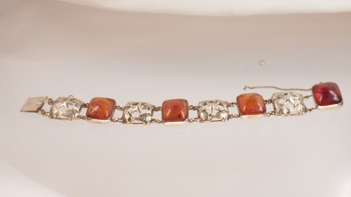 Fischland bernstein armband - bernstein,