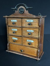 Antiker Gewürzschrank Regal