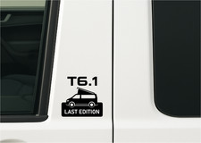 VW T6.1 Aufkleber Last Edition Multivan California Bulli Sticker T6