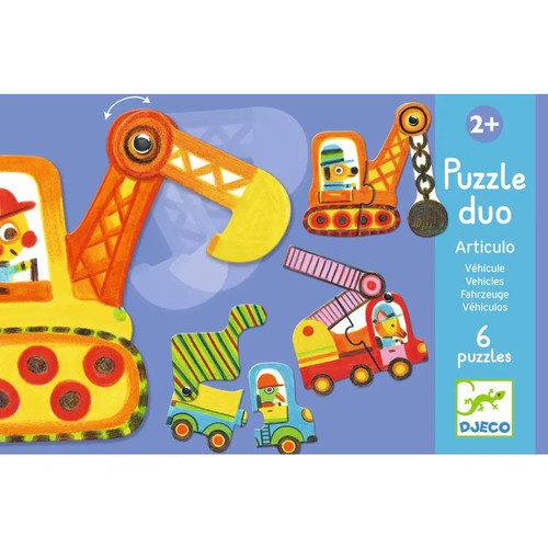 Lernspiel puzzle duo - -, duo/trio