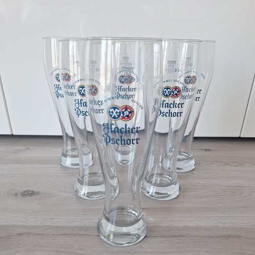 Hacker pschorr bier - 6x, glas