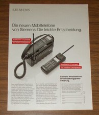 Seltene Werbung SIEMENS C3