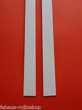 20-120mm  Abdeckleiste Flachleiste Fensterleisten PVC weiss Kunststoffleiste