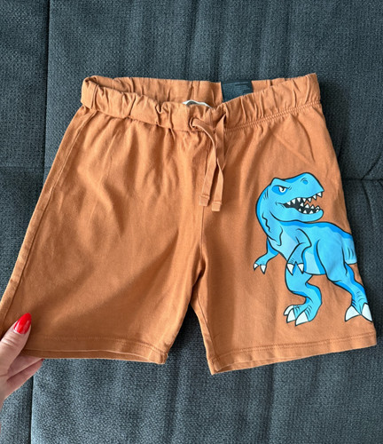 Shorts braune mit - braune, blauem