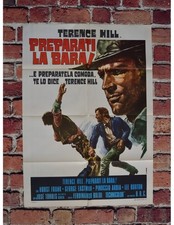 Werbeplakat Zitronen Die Sarg Genannt Terence Hill Django Western Trinity A10