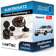 Für Daihatsu Terios 05.2006-jetzt TOWTEC E-Satz 7polig universell NEU