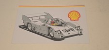 großer Aufkleber Shell Formelauto K001-527