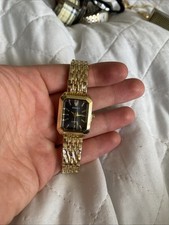 Damenarmbanduhr goldfarben