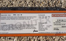 Cronitex 07W10824 CRONI-WIG Uni-W 2,5 Kg Welding rod 500 mm Schweißstab