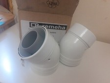REMEHA 45° Abgasbogen 60/100 für Brennwertgeräte MG83248, X2