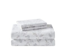Laura Ashley - Komplettes Bettlaken-Set Baumwoll-Flanell-Bettwäsche gebürstet...