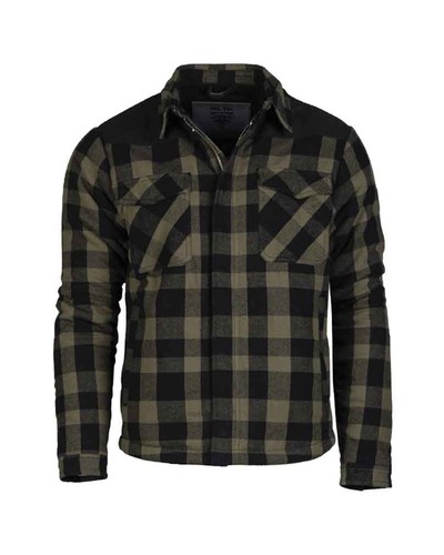 Lumber jacket schwarz oliv - jacket, schwarz/oliv
