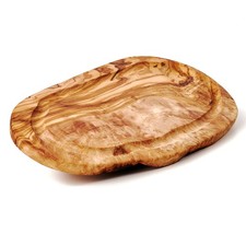 Servierbrett aus Olivenholz im