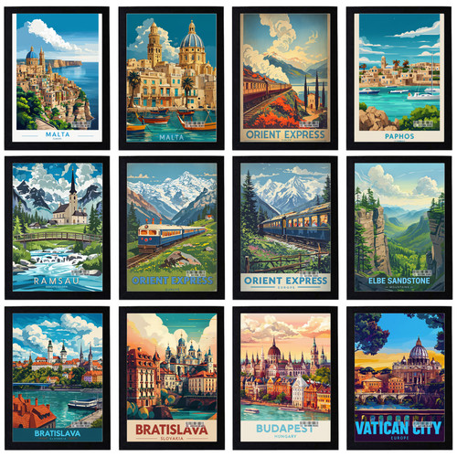 Vintage europa reise urlaub - reise,
