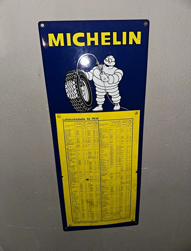 Michelin blechschild - michelin,