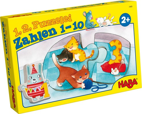Puzzelei zahlen 1 10 - 1,, 2,