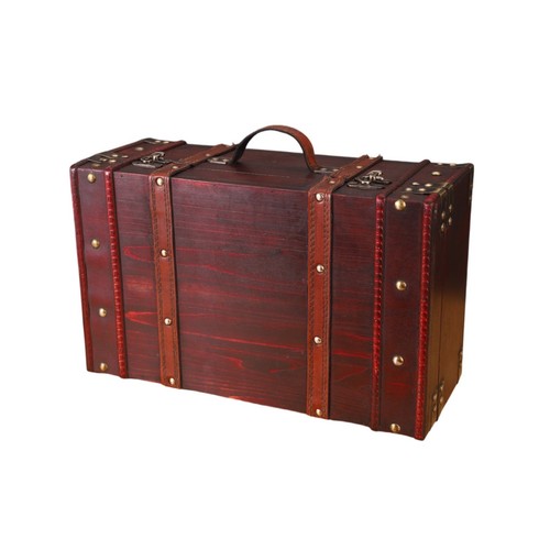 Holzkoffer vintage truhe - vintage,