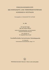 Lange verschleiverhalten - -,