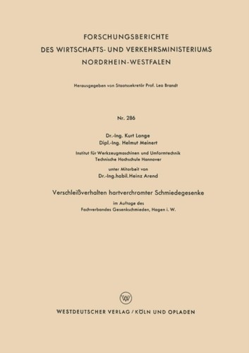 Lange verschleiverhalten - -,