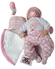Reborn Baby Puppe Mädchen lebensechte Babypuppe 40 cm