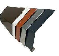 2 m Rinneneinhang Traufblech Dachblech Alu Zink farbig Traufe Blech