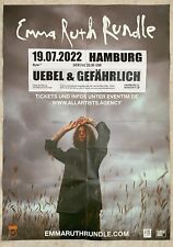 Konzert Poster - EMMA RUTH RUNDLE - Tour 2022 Hamburg - 59X84 cm Plakat Original