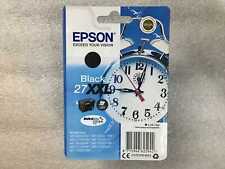 original Epson Tintenpatrone 27XXL Black 34,1ml Wecker C13T27914012 ( 05/2024 )