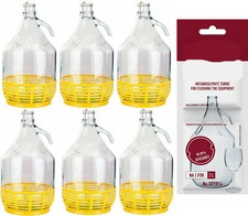 Glasballon mit - 6x, 5l