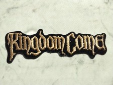 KINGDOME COME PATCH Original 90er Vintage Logo Aufnäher 16,5x5cm Manowar Metal 