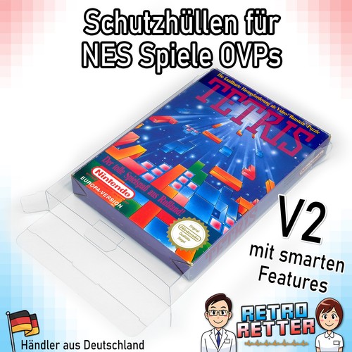 Schutzhüllen nes spiele ovp - schutzhüllen,