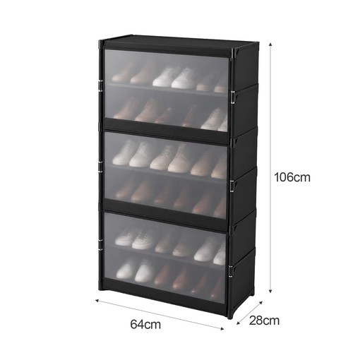 Transparenter schuhschrank - transparenter,