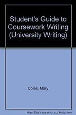Students Guide to Coursework Writing (University Writin... | Buch | Zustand gut
