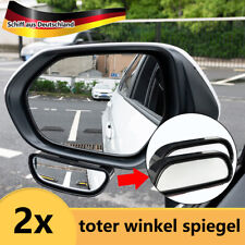 2x Toter Winkel Spiegel Zusatzspiegel Weitwinkel HD verstellbares Blindspiegel