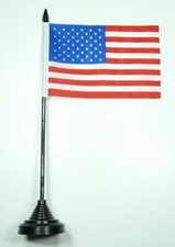 Fahne / Tischflagge USA 10 x